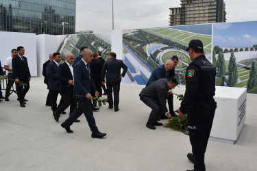 Yasamal rayonunda Anım Günündə şəhidlərimiz yad edilib