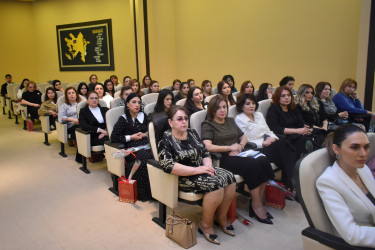 Yasamal rayon ictimaiyyəti 8 mart Beynəlxalq qadınlar gününü qeyd edir