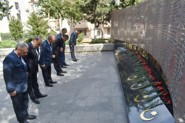 Yasamal rayonunda Anım Günündə şəhidlərimiz yad edilib