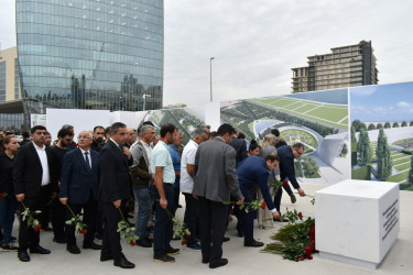 Yasamal rayonunda Anım Günündə şəhidlərimiz yad edilib