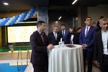 “Qarabağ” futbol klubunun sağlamlıq mərkəzinin açılışı olub