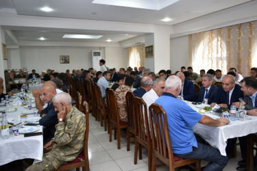 Yasamal rayonunda Anım Günündə şəhidlərimiz yad edilib