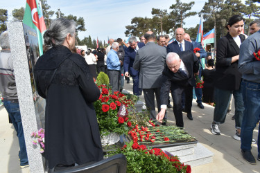 Yasamal rayonunda Anım Günündə şəhidlərimiz yad edilib