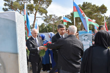 Yasamal rayonunda Anım Günündə şəhidlərimiz yad edilib