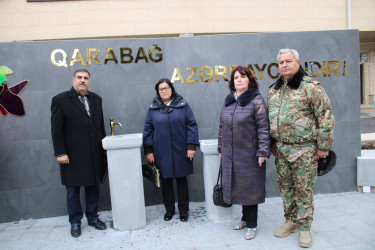 Yasamal Şəhidləri memorial kompleksinin açılışı