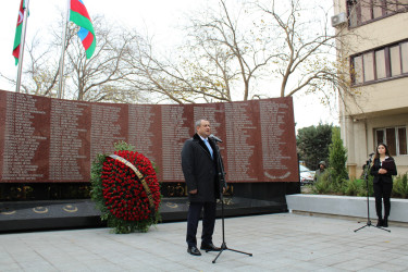 Yasamal Şəhidləri memorial kompleksinin açılışı