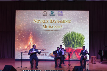 Yasamal rayonunda İlaxır Çərşənbə münasibətilə bayram konserti keçirilib