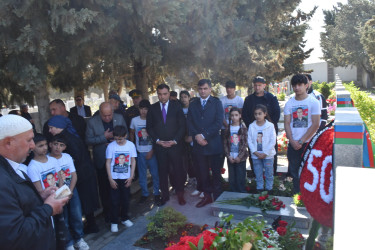 Milli Qəhrəman yad edilib