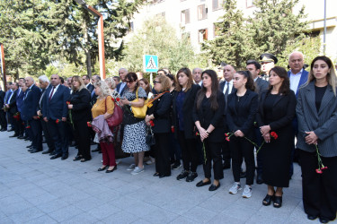 Yasamal rayonunda Anım Günü qeyd edilib