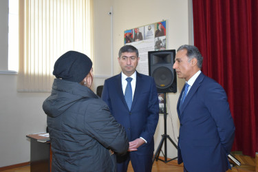 Yasamalda əhali ilə görüş: İcra Başçısı sakinləri dinlədi