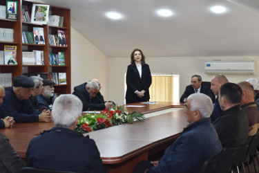 Yasamal rayonunda Çernobıl əlilləri ilə görüş keçirildi