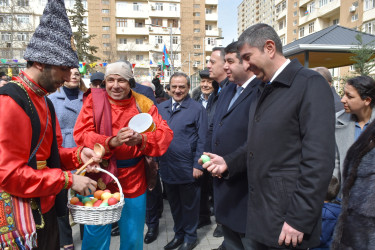 Yeni Yasamalda Novruz şənliyi