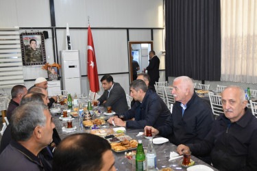 Yasamal rayonunda şəhidlərin xatirəsi anılıb