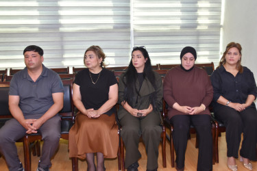Yasamal RİH-də şəhid övladları ilə görüş keçirilib