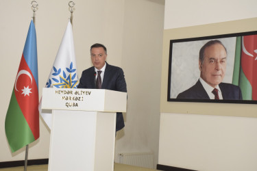 Quba rayonunda “Tarixi yaddaşımızda 31 Mart soyqırımı” mövzusunda konfrans keçirilib
