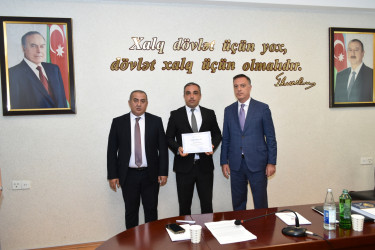 Yasamal Rayon İcra Hakimiyyətinin əməkdaşları üçün təlim təşkil olunub