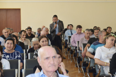 Başçı sakinlərlə görüşdü, müraciət, təklif və şikayətləri qəbul etdi