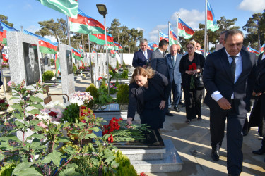 Yasamal rayonunda Vətən müharibəsinin şəhidi anılıb