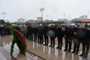 Yasamal rayon ictimaiyyəti  20 yanvar şəhidlərini yad edib