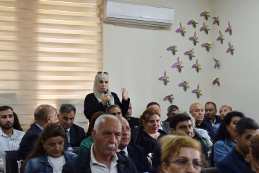 İcra Başçısı sakinlər üçün səyyar qəbul keçirdi, sual və müraciətlərinə cavablar verdi