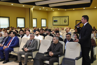 İstehlak bazarında fəaliyyət göstərən sahibkarlıq subyektləri ilə maarifləndirici görüş keçirilib