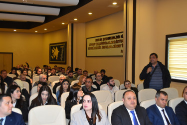 Yasamal Rayon İcra Hakimiyyətində “Məşğulluğa Dəstək Layihəsi” çərçivəsində məlumatlandırma görüşü keçirilib