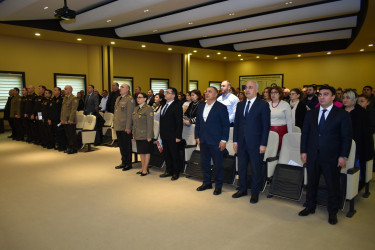 Yasamal rayonunda mülki müdafiə və yanğın təhlükəsizliyinə dair müşavirə keçirilib
