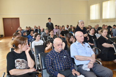 Başçı sakinlərlə görüşdü, müraciət, təklif və şikayətləri qəbul etdi