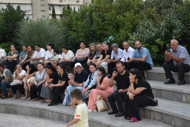 Yasamal rayonunda axşam konsertləri davam edir
