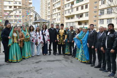 Yeni Yasamalda Novruz şənliyi