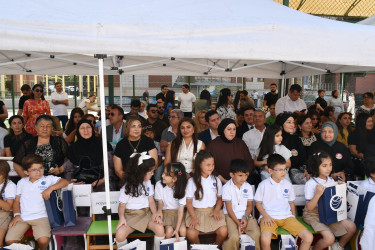 Nazlının ilk məktəb günü dövlət qayğısı ilə qeyd olunub