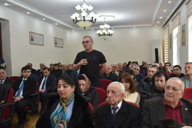 İcra Başçısı ərazidə vətəndaşlar üçün səyyar qəbul keçirdi