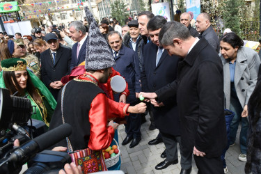 Yeni Yasamalda Novruz şənliyi