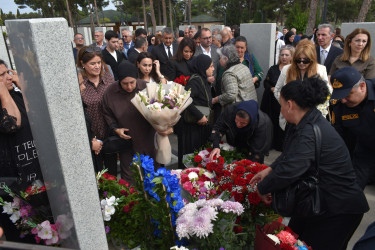 Yasamal rayon ictimaiyyəti şəhidi yad edib