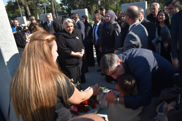 Yasamal rayonunda şəhid Nurlan Mustafayevin anım mərasimi keçirilib