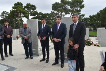 Yasamal rayonunda şəhid Hüseyn Tağıyevin anım mərasimi keçirilib