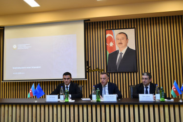 İstehlak bazarında fəaliyyət göstərən sahibkarlıq subyektləri ilə maarifləndirici görüş keçirilib