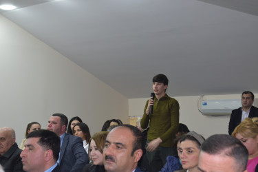 İcra Başçısı Yasamal sakinləri ilə görüşdü
