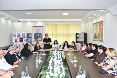 Qurban bayramı ərəfəsində şəhid ailələri ilə görüş təşkil olundu