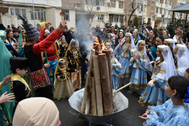 Yeni Yasamalda Novruz şənliyi