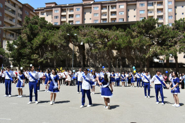 Yasamal rayonunun təhsil ocaqlarında “Son zəng” qeyd edilib