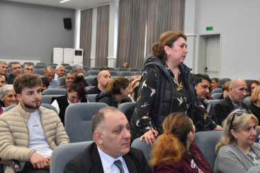 Yasamal rayonunda sakinlər üçün növbəti səyyar qəbul keçirildi