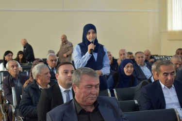 RİH Başçısı Yasamal sakinlərini dinlədi