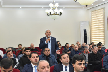 İcra Başçısı ərazidə vətəndaşlar üçün səyyar qəbul keçirdi