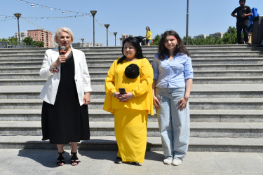 Yasamal parkında “UŞAQLARIN RƏNGLİ DÜNYASI” adlı festival keçirildi
