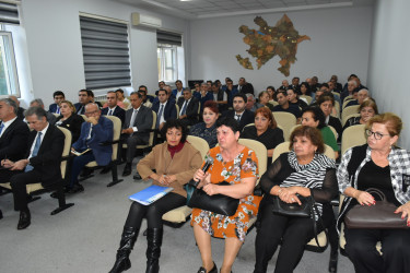 Yasamal RİH başçısı sakinlərlə görüşüb