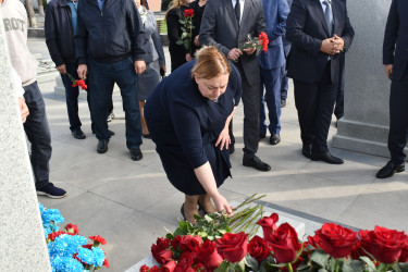 Şəhid leytenant Abbasov Teymur Feyruz oğlunun anım mərasimi keçirilib