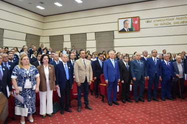 YAP Yasamal rayon təşkilatının konfransı keçirilib
