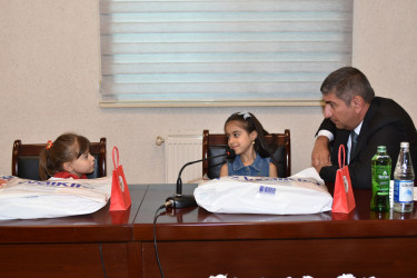 Yasamal RİH-də şəhid övladları ilə görüş keçirilib