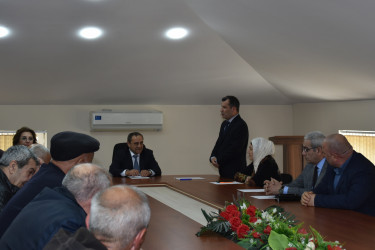 Yasamal rayonunda Çernobıl əlilləri ilə görüş keçirildi